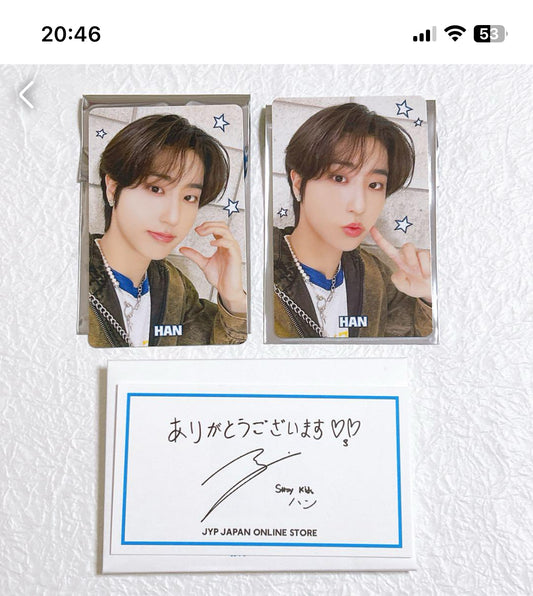 straykids HAN FANMEETING 2024
【TOYWORLD】 official Photo card