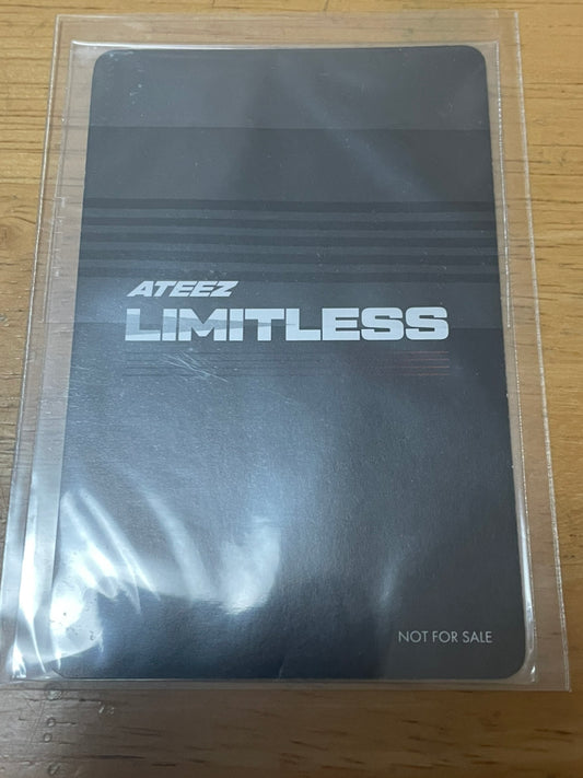 Ateez San limitless HMV hologram official photocard