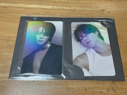 BTS jimin Face JPFC hologram official photocard 2set