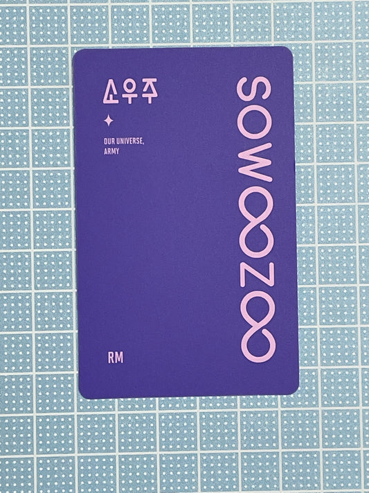 BTS sowoozoo Blu-ray RM official photo card　＃402