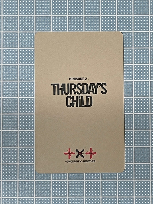 TXT Thursday‘a child JP hologram YEONJUN official photo card #331