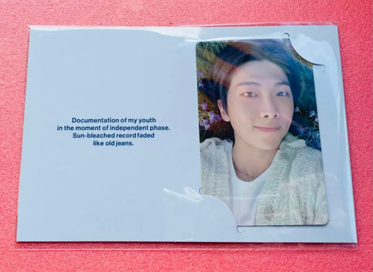 BTS JPFC indigo RM photocard 2 set