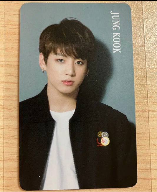 bts jungkook i need u pasport official photocard set