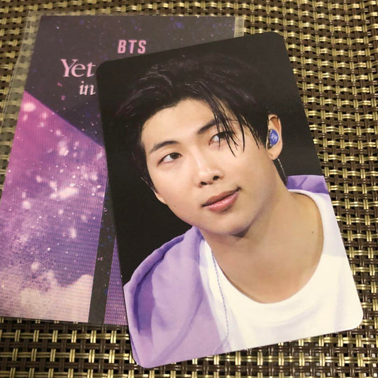 BTS Yet to Come in Cinemas RM Official photo card