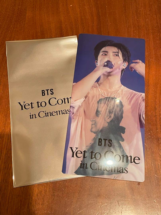 BTS LYS coin pouch Official photo card ticket holder RM JK Yet to come in Cinemas