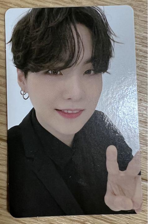 BTS suga 3 jin concept hologram official photo card 4set