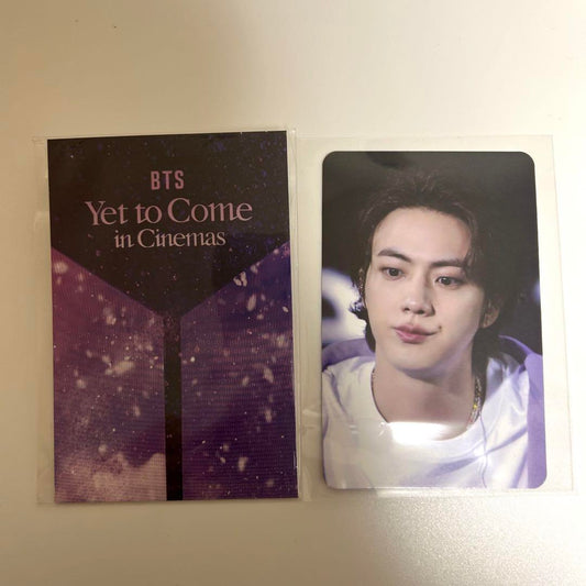 BTS Yet to Come in Cinemas JIN Official photo card