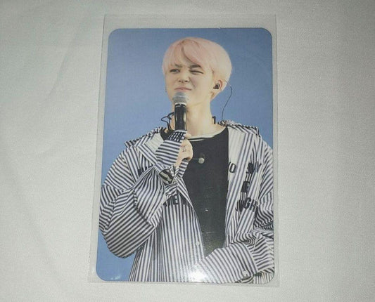 BTS WINGS DVD JIMIN Official photo card fedex