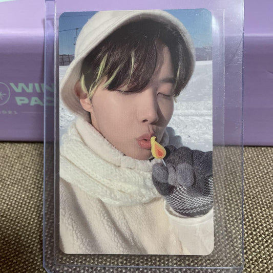 BTS J-HOPE winter package official photo card