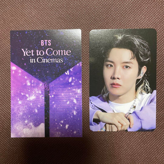 BTS Yet to Come in Cinemas Suga J-HOPEOfficial photo card